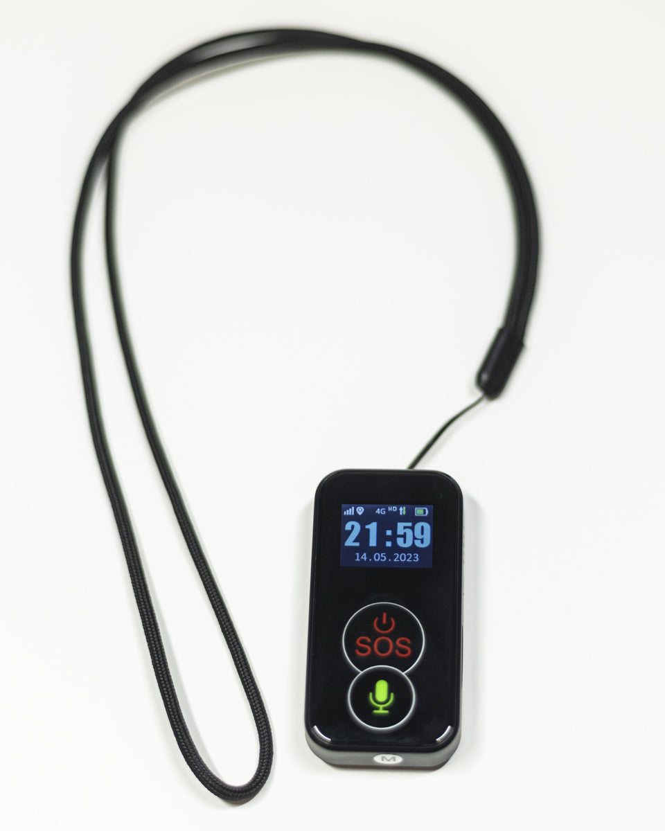 Cellular Medical Alert Pendant | Fall Detection Necklace