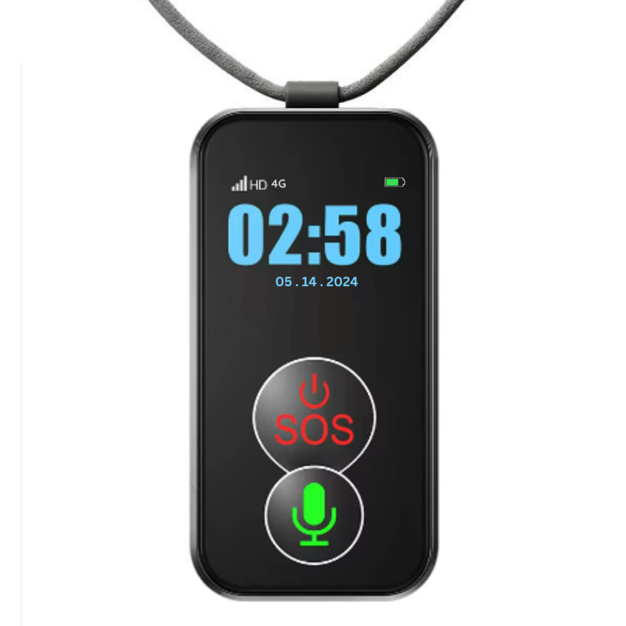 Cellular Medical Alert Pendant | Elderly Alert Device | SmartMed Alert ...