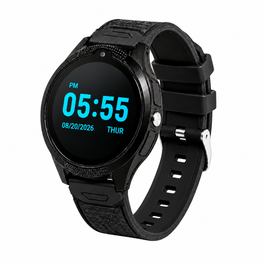 Medical Alert Round Smartwatch for Seniors